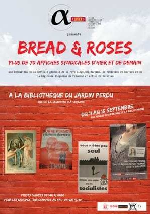 Expo "Bread & Roses, plus de 70 affiches syndicales d'hier et de demain"