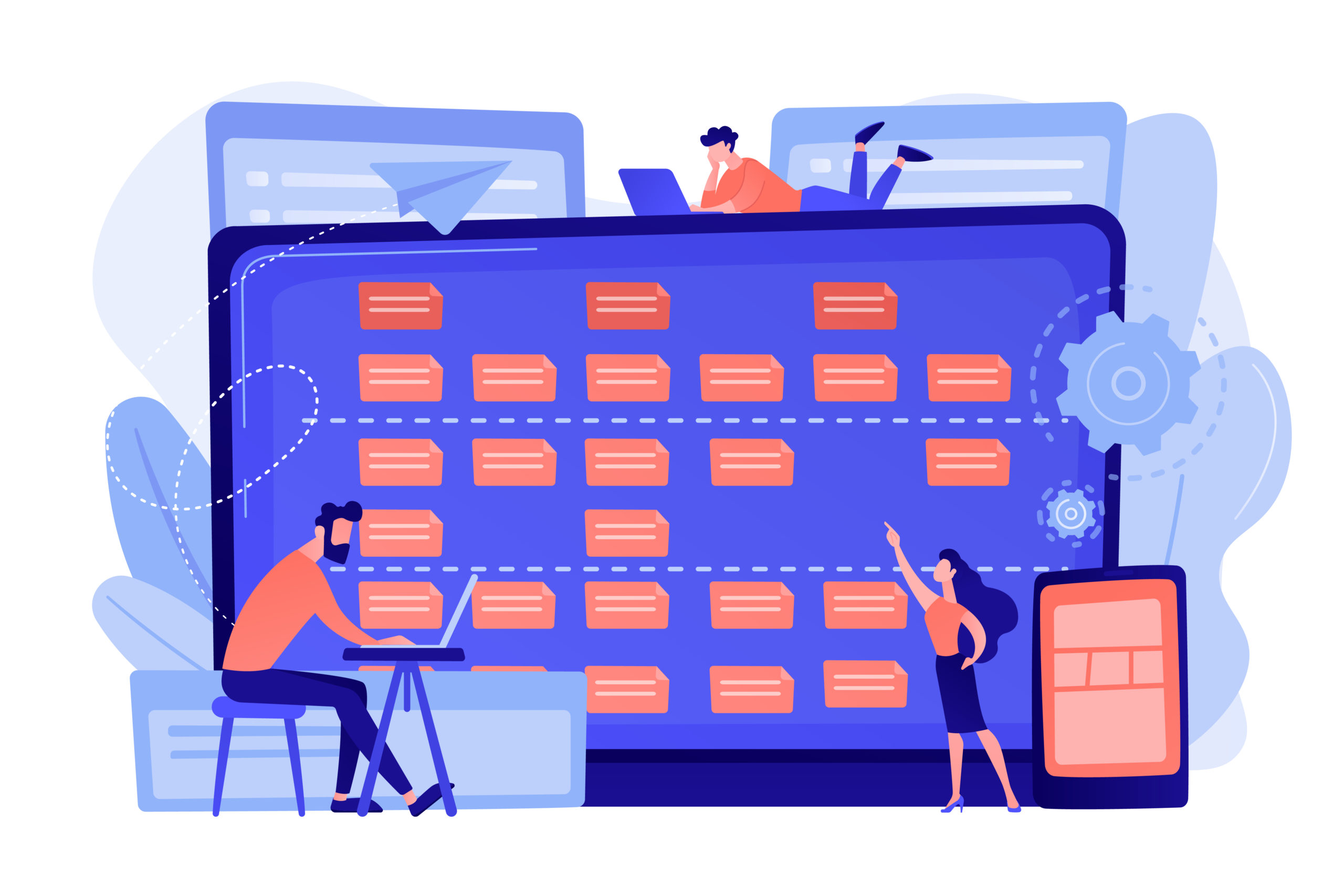 Tableau de gestion : développement d’un outil central à la gestion intégrée des documents